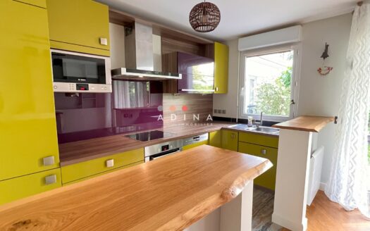 Appartement 3 pièces   60 m2 avec terrasse et jardin
