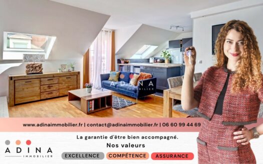 Dernier Étage   4 Pièces Traversant    Coeur de Ville   Le P
