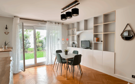 Appartement 3 pièces   60 m2 avec terrasse et jardin