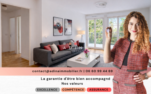 4 Pièces Familial avec Balcon plein Sud