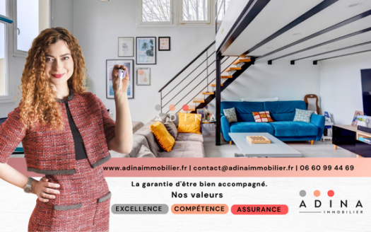 Rare sur le Secteur – Ancien Atelier d&rsquo;Artiste avec Séjour C